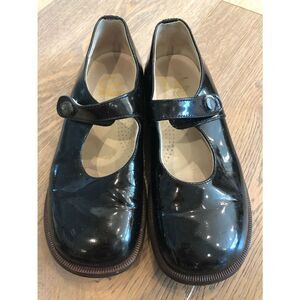 Gallucci Black Patent Leather Mary Janes, Girls 11.5